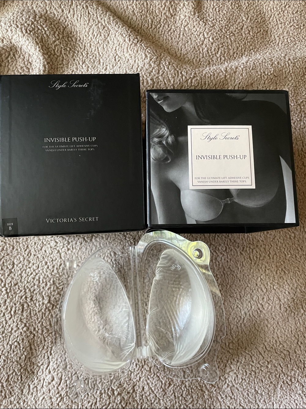 BRAND NEW! Size: B CUP Victoria's Secret Invisible Push-Up Adhesive Bra